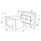 Микроволновая печь AKPO MEA 82008 MMP01 IX