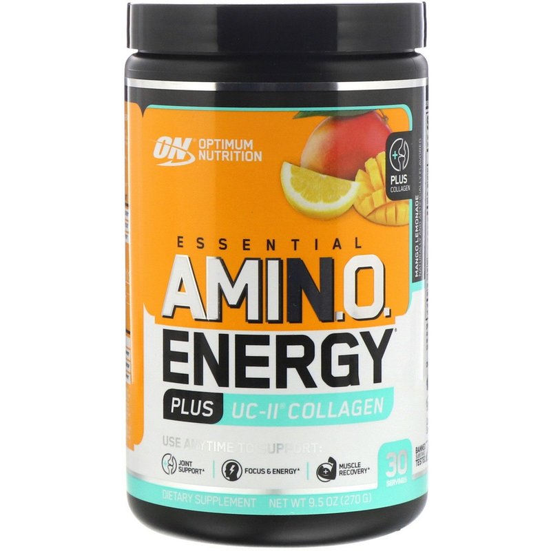 Аминокислотный комплекс Optimum Nutrition Essential Amino Energy Plus UC - II Collagen 30 порций