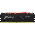 Модуль оперативной памяти Kingston Fury Beast RGB 32GB DDR4 3600Mhz