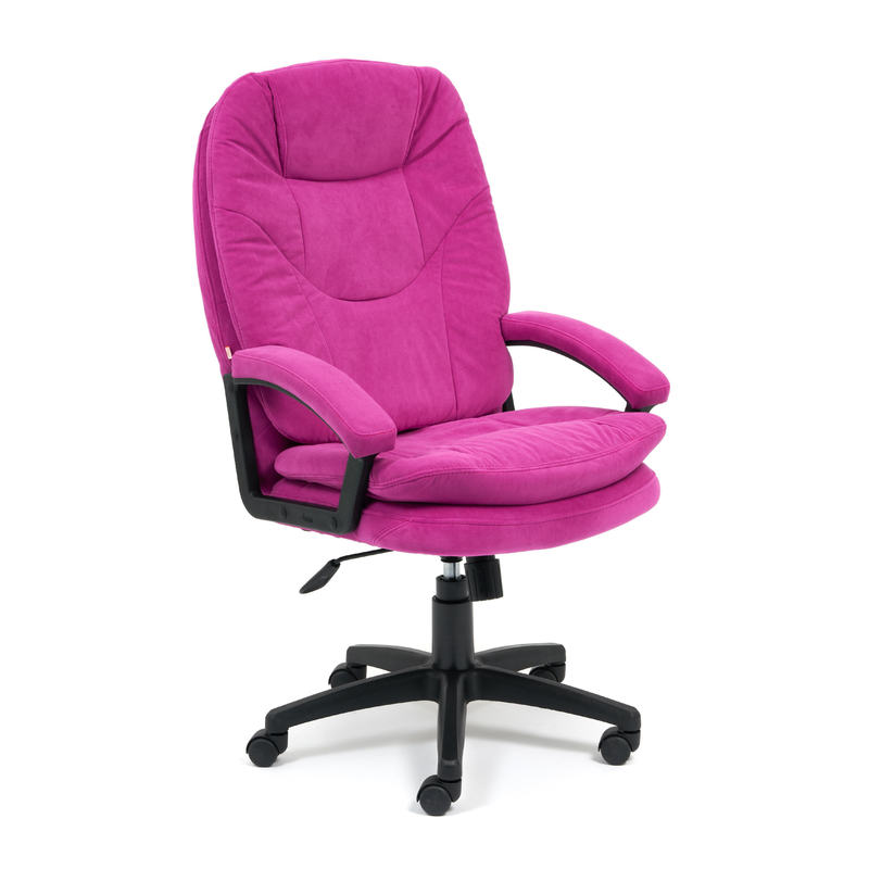 Кресло Tetchair Comfort LT (флок) фуксия