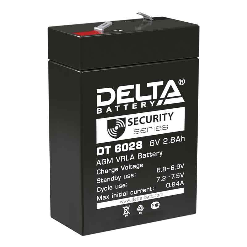 Аккумуляторная батарея Delta DT 6028