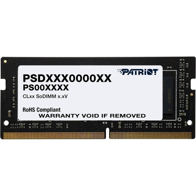 Модуль оперативной памяти Patriot Signature Line 8GB SODIMM DDR4 3200MHz