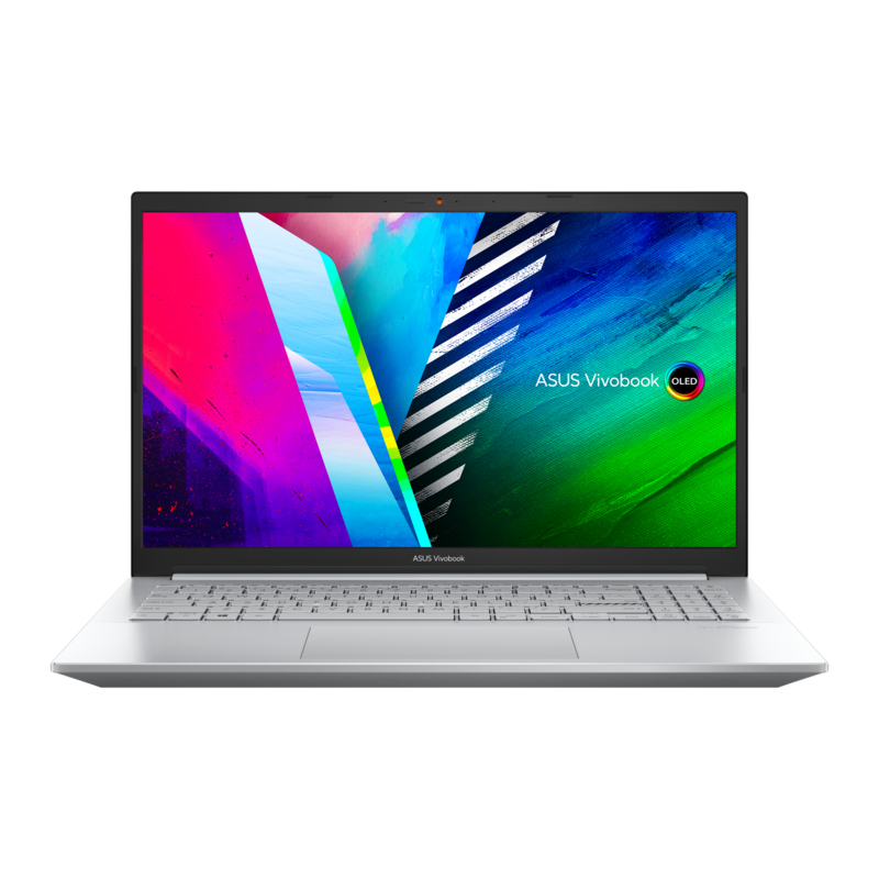 Ноутбук Asus VivoBook Pro 15 OLED AMD Ryzen 5 5600H 8GB DDR 256GB SSD AMD Radeon Graphics FHD DOS Cool Silver