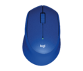 Мышь Logitech M330 Silent Plus синяя 