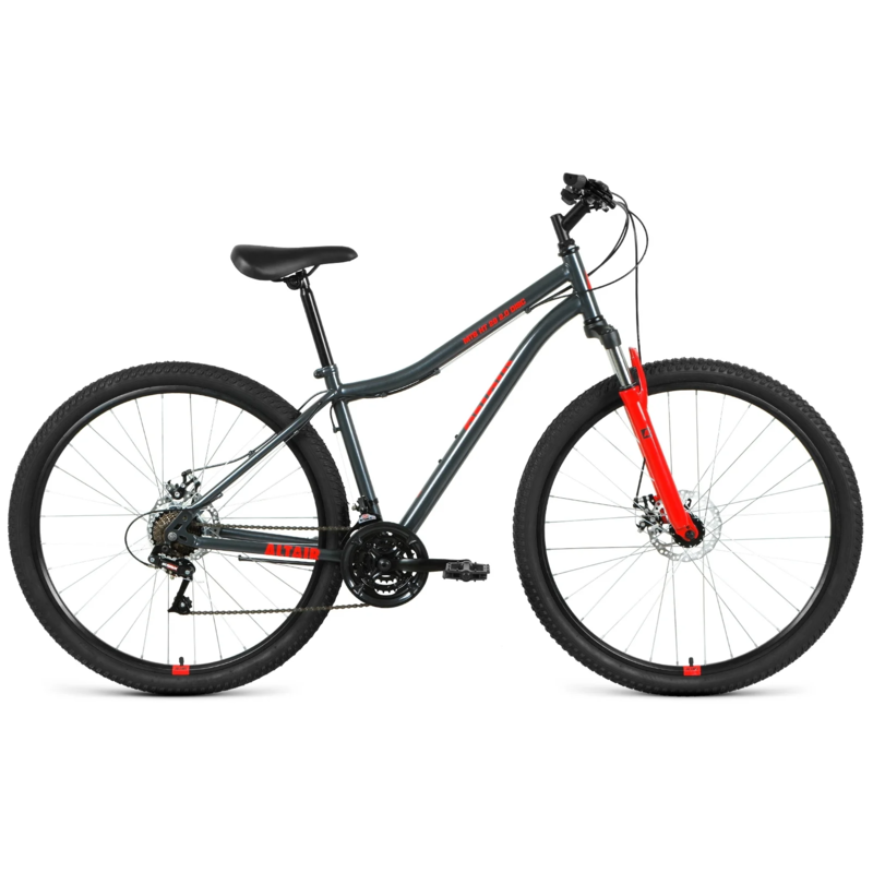 Велосипед Altair MTB HT D29 2.0 D 17" серо-красный