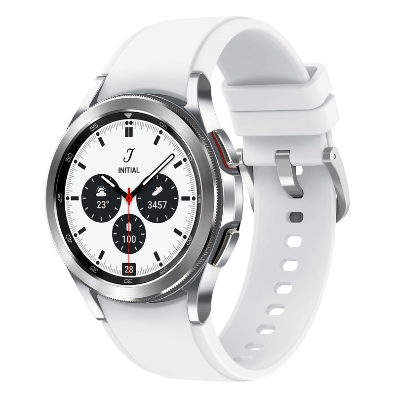 Умные часы Samsung Galaxy Watch4 Classic 46 мм серебристые