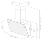 Вытяжка Elica L'Essenza WH/A/60