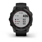 Смарт-часы Garmin Fenix 7 Sapphire Solar Black DLC Titanium черные