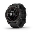 Смарт-часы Garmin Fenix 7 Sapphire Solar Black DLC Titanium черные