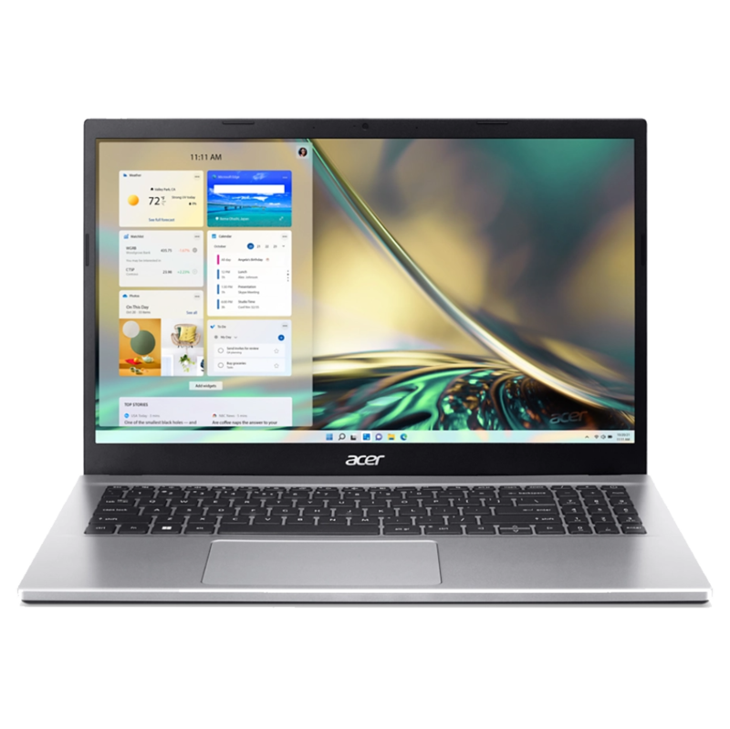 Ноутбук Acer Aspire A315 Intel Core i7-1255U 32GB DDR4 512GB SSD NVIDIA MX550 FHD DOS silver