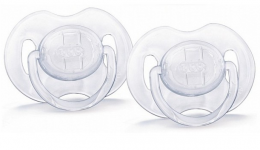 Пустышки серии Philips AVENT Classic прозрачные 0- 3м, 1 шт