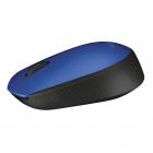 Мышь Logitech M171 Wireless Mouse Blue-Black USB