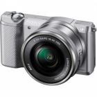 Фотоаппарат Sony ILCE-5000L серебристый