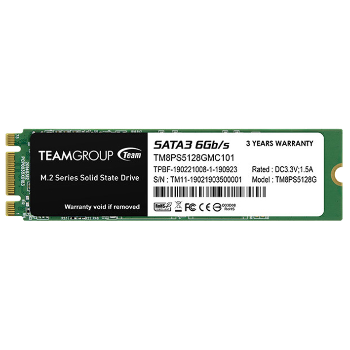 Твердотельный накопитель TeamGroup Elite 128Gb SATA M.2