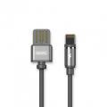 Кабель Remax RC-095i USB-Lightning серый