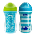 Поильник Chicco Active Cup 14м+ голубой