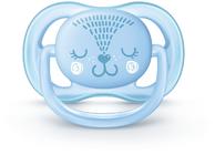 Пустышка Philips AVENT Ultra Air "Hello" 0-6м, для мальчиков