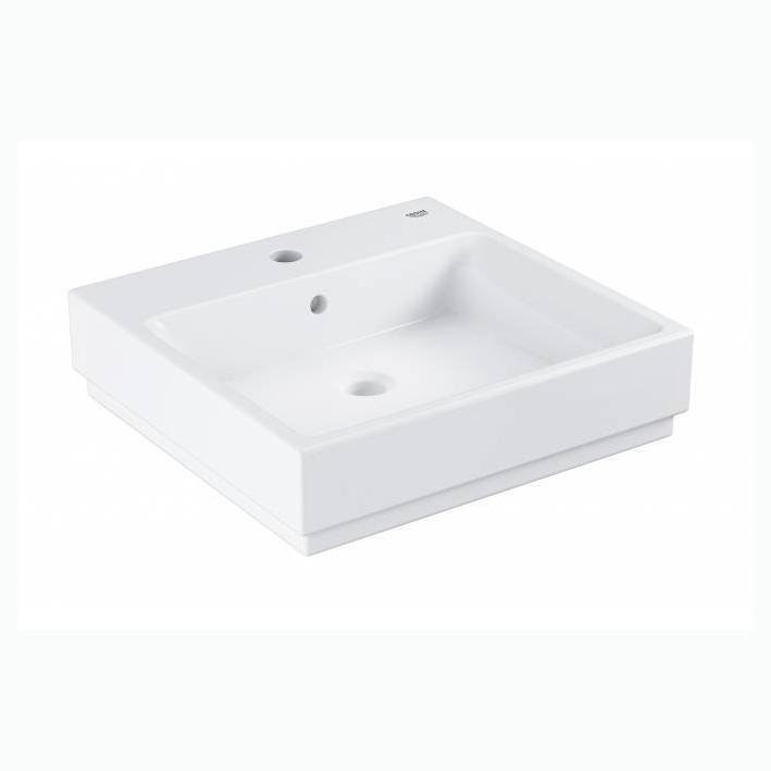 Раковина Grohe Cube Ceramic 3947400H 50х49 белая