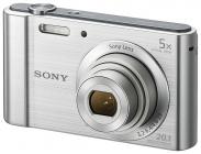 Фотоаппарат Sony Cyber-shot DSC-W800 серебристый