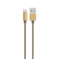 Кабель LDNIO LC-88 USB-microUSB-Lightning Gold