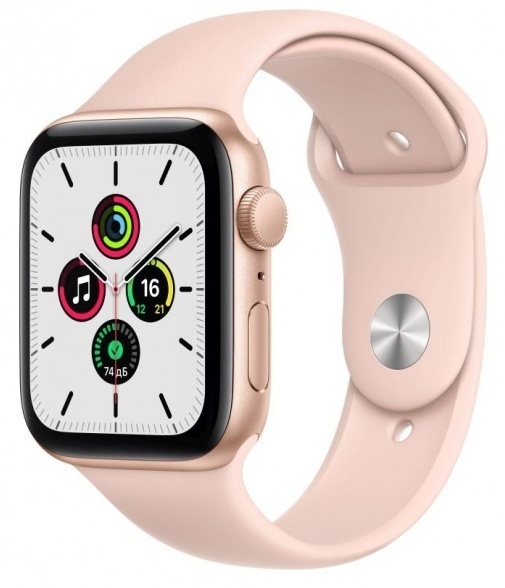 Умные часы Apple Watch SE GPS 40mm Aluminum Case with Sport Band розовое золото