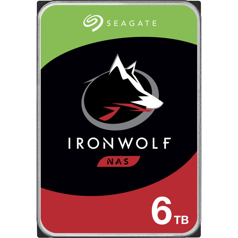 Внутренний жесткий диск Seagate Ironwolf ST6000VNA033 6TB 3.5" SATA