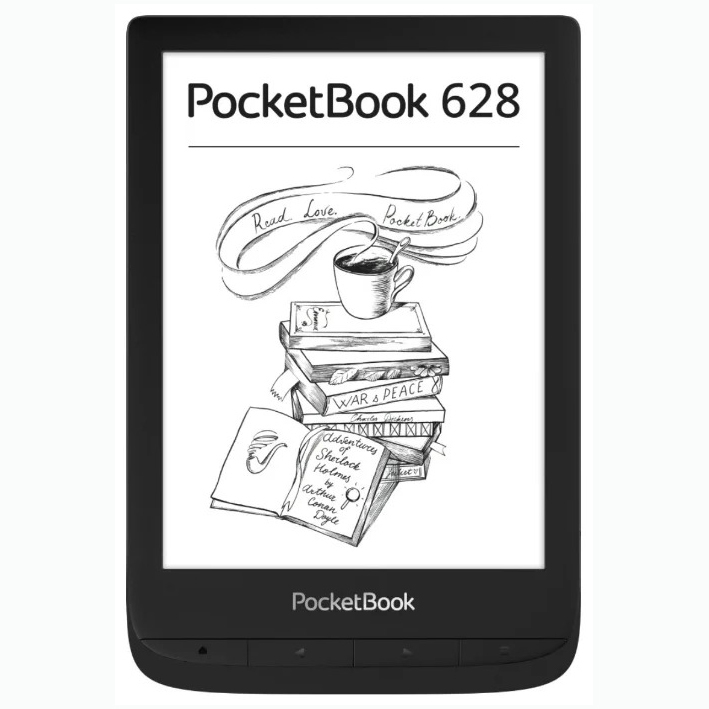 Электронная книга Pocket Book 628 Touch Lux 5 Black