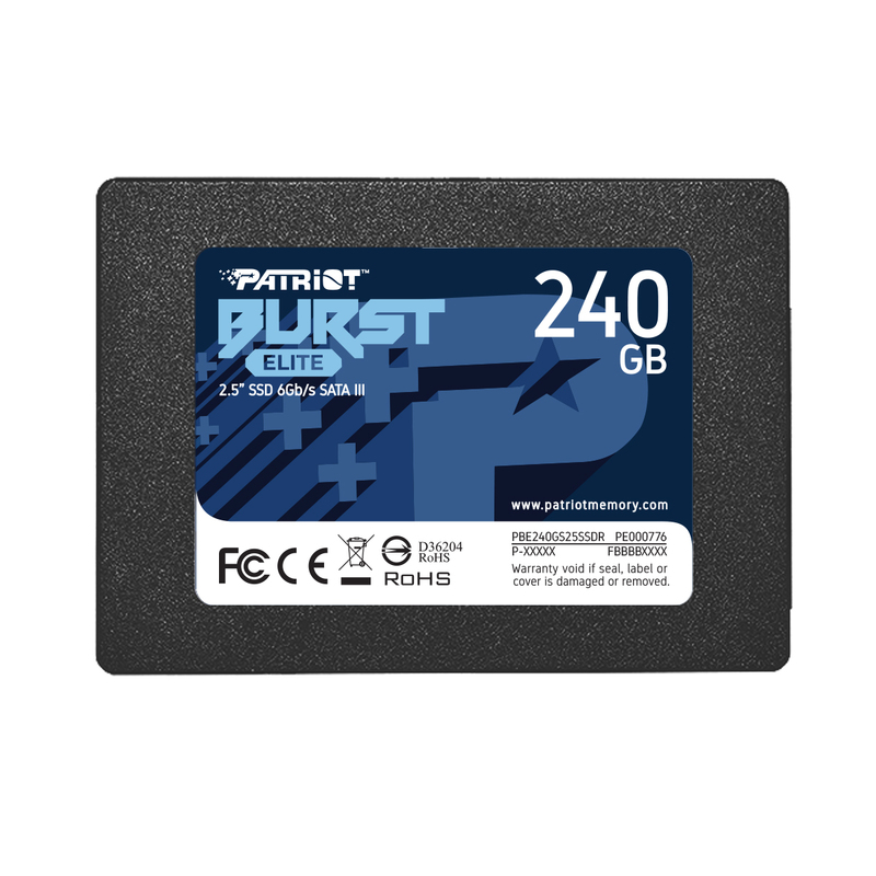 Накопитель SSD Patriot Burst Elite 240GB 2.5"