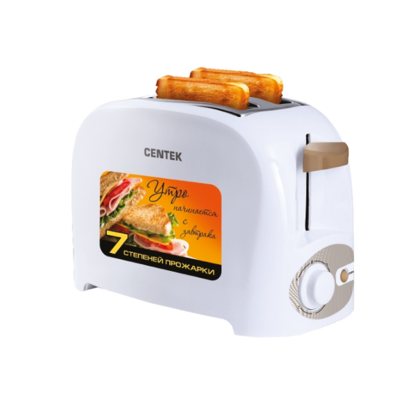 Тостер Centek CT-1420 белый