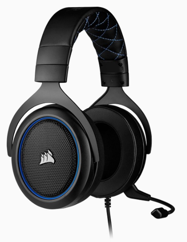 Наушники Corsair HS50 PRO Stereo синие