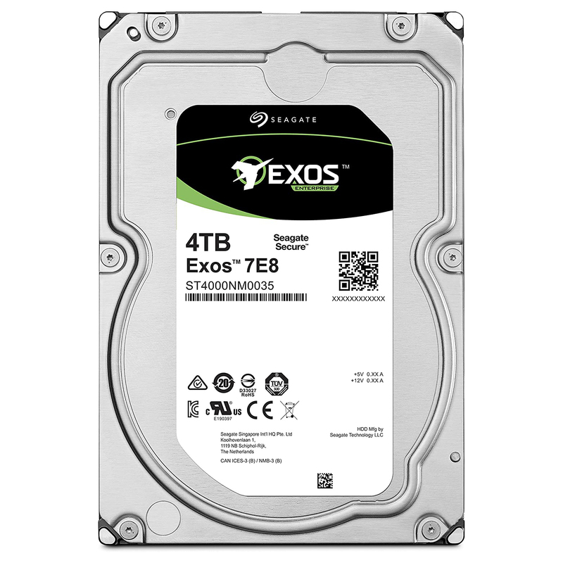 Накопитель HDD Seagate Exos 7E8 4TB 3.5" SATA