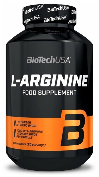 Аминокислоты BioTechUSA L-Arginine 90 капсул