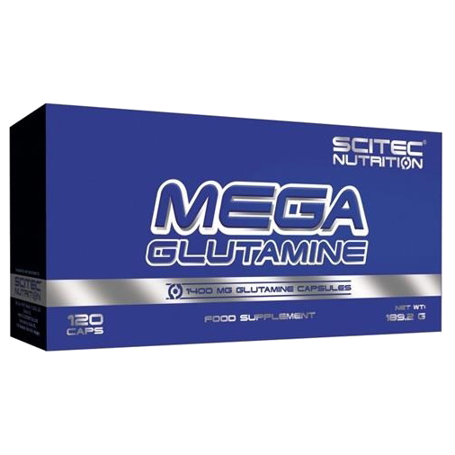 Аминокислоты Scitec Nutrition Mega Glutamine 120 капсул