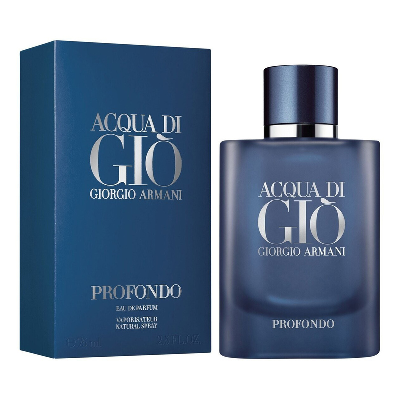 Парфюмерная вода Giorgio Armani Acqua Di Gio Profondo 75ml