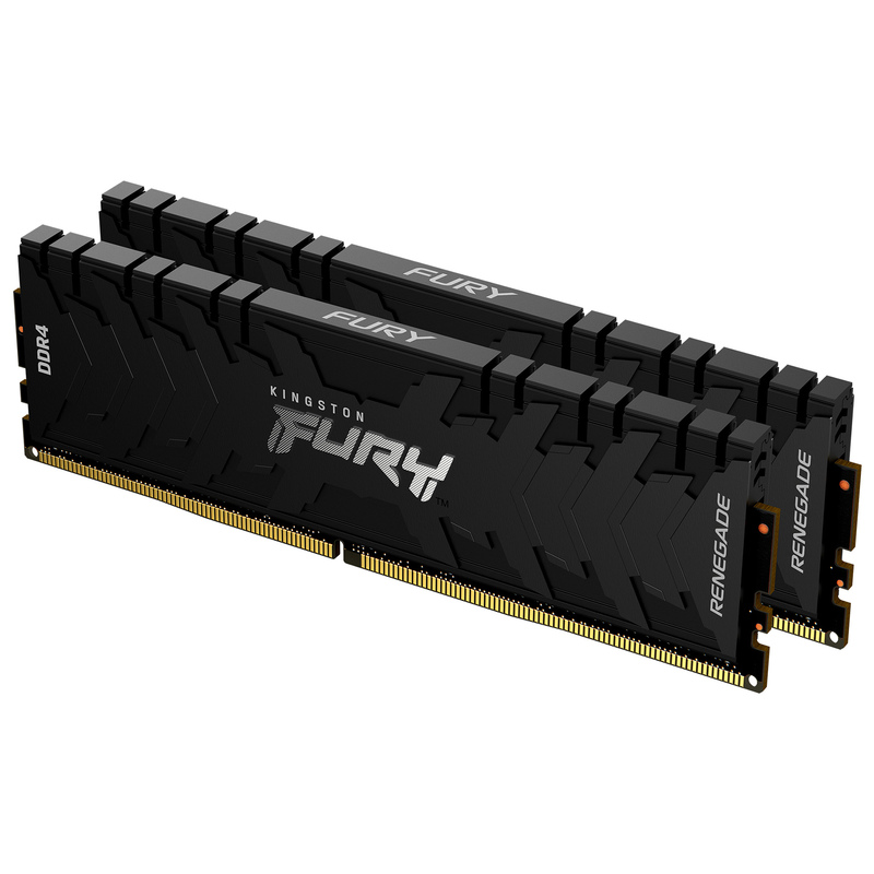 Комплект оперативной памяти Kingston Fury Renegade Black Kit 16GB DDR4 3200Mhz